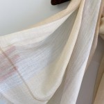 𝐋𝐨𝐫𝐨 𝐩𝐢𝐚𝐧𝐚 ring velvet scarf champagne 100% cashmere