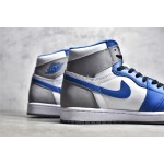 Air Jordan AJ1 Retro High "White Grey Blue"