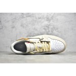 Air Jordan 1 White Silver Low Top