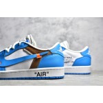 Air Jordan AJ1 Low Blue & White