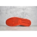 Air Jordan AJ1 Low Orange and White