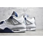 Air Jordan 4 Retro White Blue