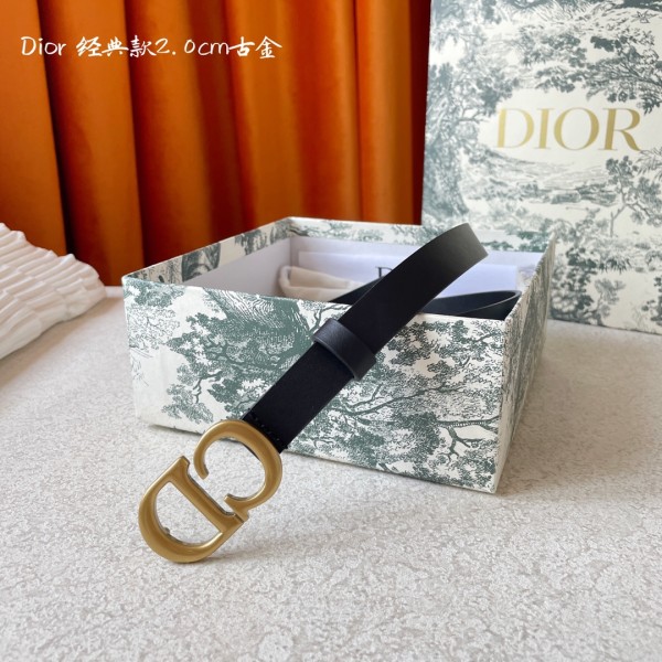 "DIOR" goddess all-match belt