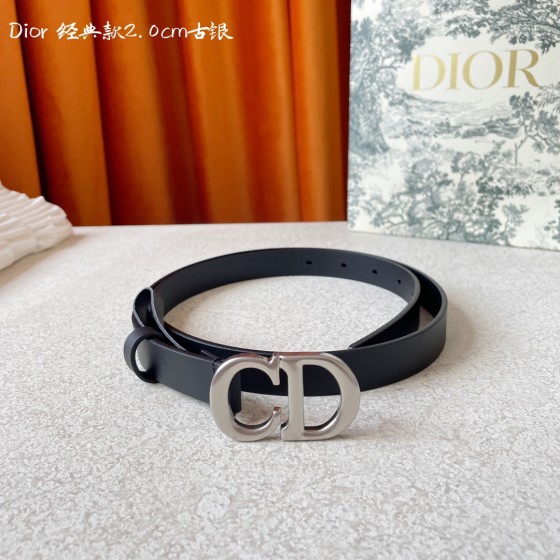 "DIOR" goddess all-match belt