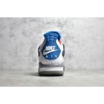 Air Jordan 4 Retro AJ4 Mandarin White Blue Red