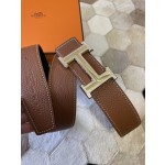 Hermes stainless steel double row diamond hanging buckle
