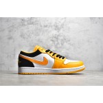 Air Jordan 1 White Yellow Black