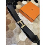 Hermes stainless steel double row diamond hanging buckle