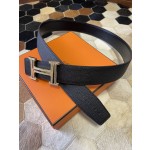 Hermes stainless steel double row diamond hanging buckle