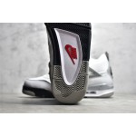Air Jordan 4 White Cement