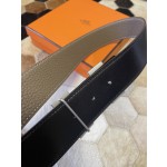 Hermes stainless steel double row diamond hanging buckle