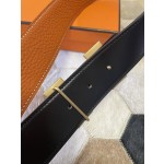 Hermes stainless steel double row diamond hanging buckle