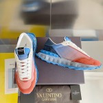 【Valentino】𝟐𝟎𝟐𝟏/𝐒𝐒 𝐧𝐞𝐰  Valentino new NETRUNNER series casual air cushion sports shoes