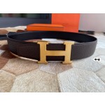 Hermes Men's Reversible Leather Belt