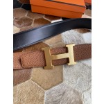 Hermes Men's Reversible Leather Belt
