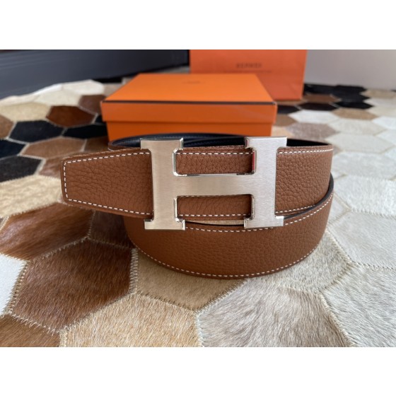 Hermes Men's Reversible Leather Belt