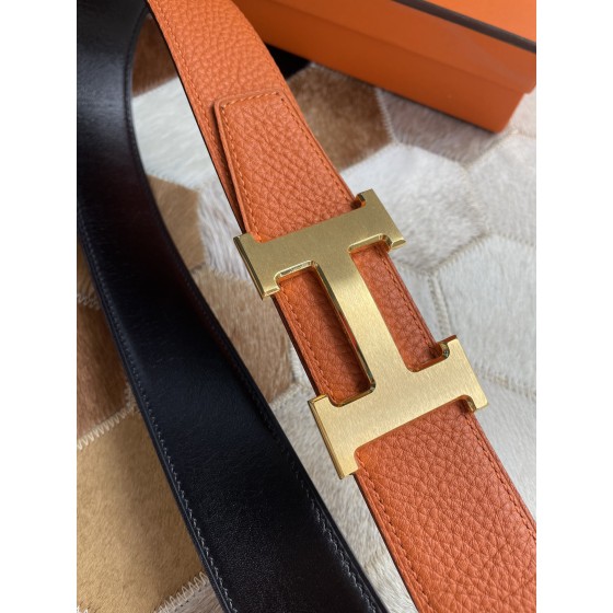 Hermes Men's Reversible Leather Belt