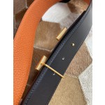 Hermes Men's Reversible Leather Belt
