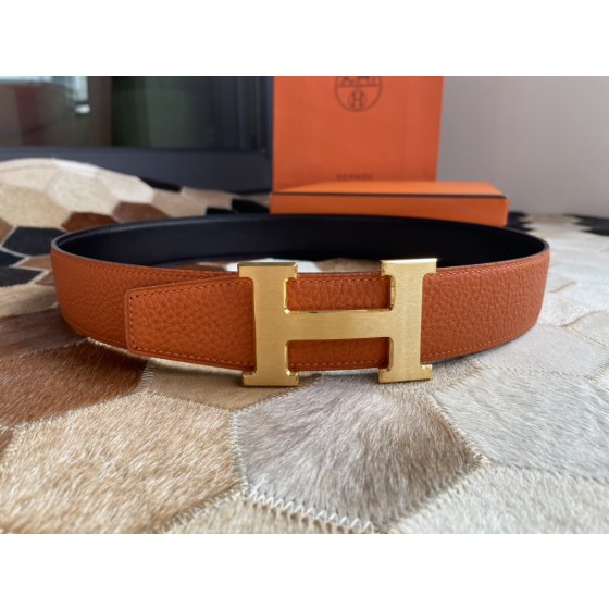 Hermes Men's Reversible Leather Belt