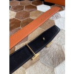 Hermes Men's Reversible Leather Belt