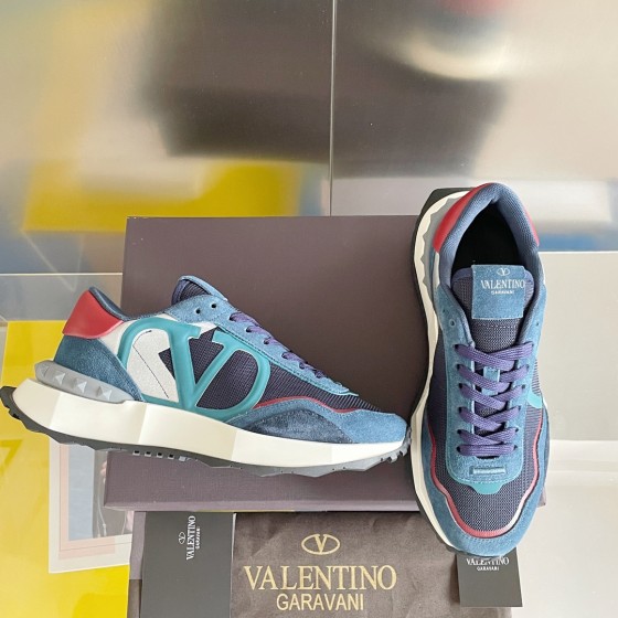 【Valentino】𝟐𝟎𝟐𝟏/𝐒𝐒 𝐧𝐞𝐰  Valentino new NETRUNNER series casual air cushion sports shoes