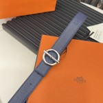 Hermes Reversible Belt in Swift and Epsom Calfskin