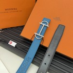 Hermes Reversible Belt in Swift and Epsom Calfskin