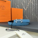 Hermes Reversible Belt in Swift and Epsom Calfskin
