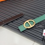 Hermes Reversible Belt in Swift and Epsom Calfskin