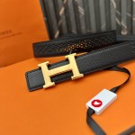 Hermes Reversible Belt in Swift and Epsom Calfskin