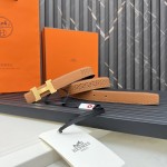 Hermes Reversible Belt in Swift and Epsom Calfskin