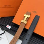 Hermes Reversible Belt in Swift and Epsom Calfskin