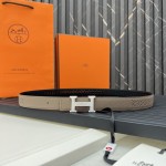 Hermes Reversible Belt in Swift and Epsom Calfskin