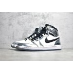 Air Jordan 1 "Pass The Torch" Leonard White Silver Plated