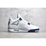 Air Jordan 4 Retro“Midnight Navy”  白蓝/午夜蓝