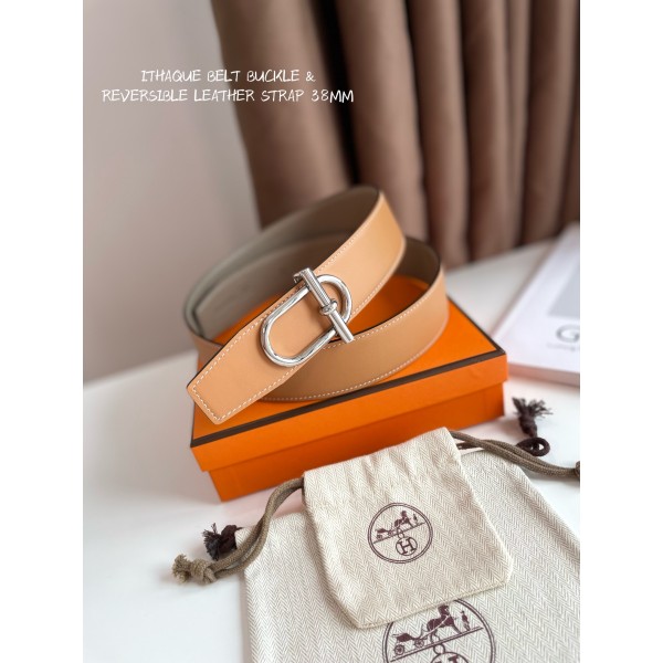 Hermes  ITHAQUE BELT BUCKLE & REVERSIBLE LEATHER STRAP