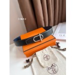 Hermes  ITHAQUE BELT BUCKLE & REVERSIBLE LEATHER STRAP