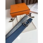 Hermes  ITHAQUE BELT BUCKLE & REVERSIBLE LEATHER STRAP