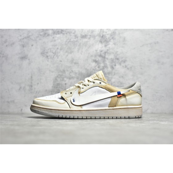 Air Jordan 1 low deconstructed yellow