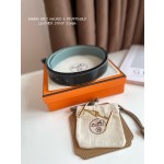 Hermes  JUMBO BELT BUCKLE & REVERSIBLE LEATHER STRAP