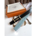 Hermes  JUMBO BELT BUCKLE & REVERSIBLE LEATHER STRAP