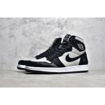 Air Jordan 1 High OG "Twist 2.0" AJ1 Black and White Panda 2.0