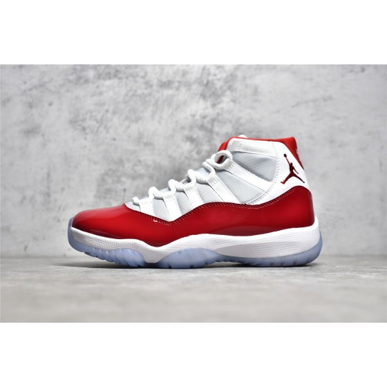 Air Jordan 11 Retro High Top Red & White