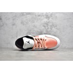 Air Jordan 1 Pink Black and White