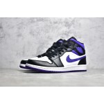 Air Jordan 1 MiD Black Purple