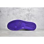 Air Jordan 1 MiD Black Purple