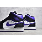 Air Jordan 1 MiD Black Purple