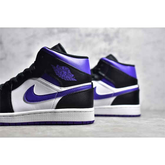 Air Jordan 1 MiD Black Purple