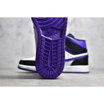 Air Jordan 1 MiD Black Purple