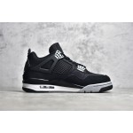 Air Jordan 4 Retro "Black Canvas" "Cool Black Denim